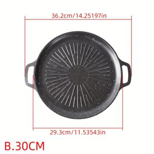 TEMU 1개 가정용 논스틱 베이킹 시트, 주방 볶음 팬, 레스토랑 텐진, 인덕션 조리대, 바베큐 팬, 휴대용 야외 피크닉 바베큐 팬, 피크닉 볶음 팬, 프라이팬