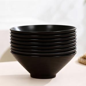 TEMU 스ープ, 면, 시리얼, 샐러드, 오트밀, 밥 등을 담는 데 적합한 대형 다기능 플라스틱 볼 8개 세트입니다. 재사용이 가능하며, 전자레인지 및 식기세척기 사용이 가능한 이 볼들은 가정 주방, RV, 캠핑에 적합합니다.