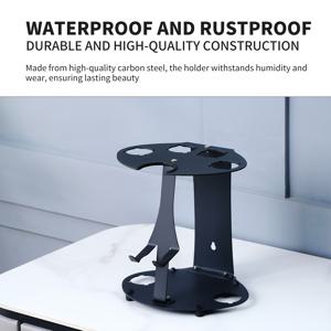 TEMU 다이슨 에어랩 컬링 아이언 액세서리 보관대, 데스크탑 스탠드 또는 벽걸이 랙, 홈/욕실용 헤어 랩 랙