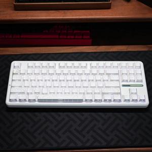 TEMU 라이트필드 윤곽 키캡 | 체리 디자인, 더블 샷 주사성 몰딩, 내구성 및 내마모성 레전드, 미끄럼 방지 정밀성을 위한 텍스처 표면, RGB 조명용 반투명 라인에 있는 사이드 프린트 레전드, 풀리 프렌디리