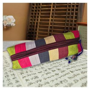 TEMU 한국발송 한국전통 색동필통 색동파우치