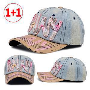 TEMU [오늘출발] 1+1 볼캡 여성 여자 사계절 캐주얼 모자 야외 활동 등산 캠핑 여행 레저 스포츠 조절 가능 데일리 패션 햇빛 차단 애니볼캡 DPC-AM