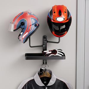 TEMU 다용도 회전 헬멧 & 장갑 보관대 - 알루미늄 합금, & ATV에 적합