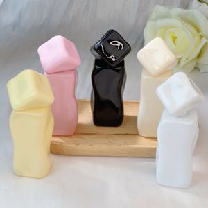 TEMU 1pc 30ml 충전식 화장용 스프레이 병 - 블랙 캡이 있는 색다른 유리 스프레이 병, 향수, 에센셜 오일, 액체 화장품, 향수 보관에 이상적 | 장식용 스프레이 병 | 유리 스프레이 병|오일스프레이