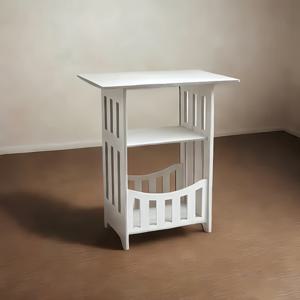 TEMU 컴팩트 모던 화이트 플라스틱 침대 옆 테이블 - 오픈형 책장 포함, 침실, 기숙사, 거실, 사무실, 스터디룸용 다용도 수납 선반 - 쉬운 조립, 장식적 디자인, 필수품 정리에 이상적, 실용적인 선반, 기숙사 가구, 데코, 장식용 수납, 기능적 선반|책꽂이|책장