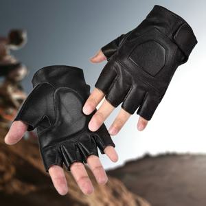 TEMU 천연 양가죽으로 제작된 반지갑 운전 장갑 세트입니다. 강화된 손바닥과 고정 장치가 특징입니다. 고품질 양가죽으로 제작되었으며 사슴 모티프가 장식되어 있습니다.