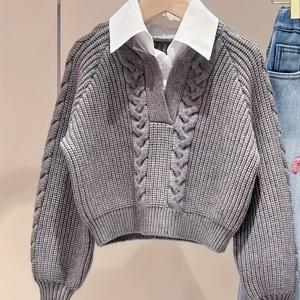 TEMU 새로운 여성 카디건, 풀오버, 가을/겨울 패션, 심플하고 진품!