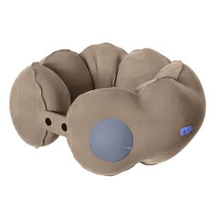 TEMU U자형 여행용 팽창식 베개 - 목 지지, 자동차, 비행기 및 항공에 적합, 가볍고 휴대 가능한 디자인, 팽창식 여행용 베개, 차량용 휴대가 편리한 액세서리, 스타일리시하고 휴대가 편리한 아이템