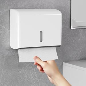 TEMU 대용량 200매 핸드타월 페이퍼 박스 + 무료 벽걸이 액세서리 포함. 벽걸이 욕실 핸드타월 페이퍼 박스, 무드릴 설치, 주방 벽걸이 티슈 박스|수건