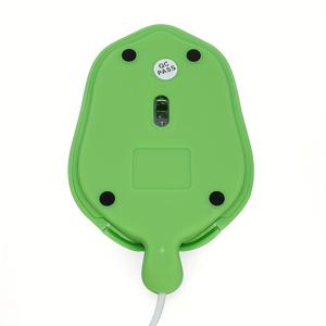 TEMU 귀여운 거북이 모양 USB 유선 마우스, 1200DPI, 3버튼, 플러그 앤 플레이 유선 마우스 (4.92피트 케이블 포함), 노트북/PC/노트북/컴퓨터에 적합