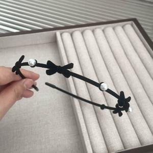 TEMU 우아한 레드 리본 헤어밴드 | 부드럽고 편안한 아세테이트 헤어밴드, 리본 장식, 파티, 결혼식, 크리스마스, 새해, 일상에 적합 - 포멀 & 캐주얼 헤어스타일 액세서리, 파티 헤어 액세서리, 웨딩 헤어피스, 패션 애호가|머리띠