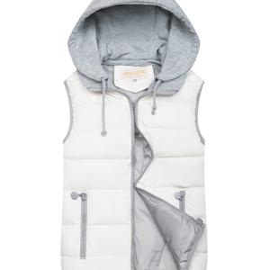 TEMU 여성 패션 후드 빅 사이즈 패딩 방풍 조끼