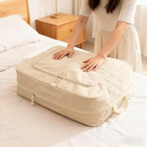 TEMU 부피순삭 의류 이불 다용도 대형 압축 파우치 이불 정리함 이불 압축팩 이불 압축 이불정리함 이불정리 압축파우치 캠핑이불가방 여행용 압축 파우치 해외여행 필수 준비물