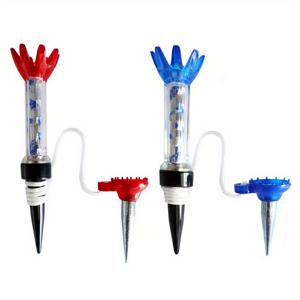 TEMU 2pcs 마그네틱 골프 티, 8cm/3.15inch, 더 나은 골프 경험을 위한 내구성 있는 디자인의 아들-어머니 분리형 플라스틱 볼 홀더|골프티