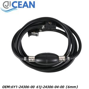 TEMU 1개, 보트 모터에 적합, 6mm 연료 호스, 내구성이 뛰어나고 노화에 강함