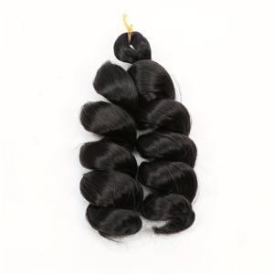 TEMU 프렌치 루즈 컬, 숏 박스 브레이드, 스파이럴 컬 코바늘 헤어 익스텐션용 12인치 합성 모발