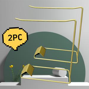 TEMU 2개 세트 멀티 티어 디스플레이 스탠드 - 립글로스, 주얼리, 키체인, 펜, 이어폰용 헤비듀티 - 컴팩트 탁상용, 사무실, 매장용 - 공간절약형 수직 액세서리 홀더|귀걸이|목걸이|은목걸이