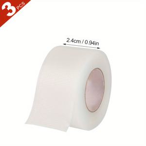 TEMU 세 롤 얼굴 리프팅 테이프, 패치. 피부에 부드럽고 자극 없음; 자유롭게 커팅 가능. 컨실러용, 잡티 커버링 및 얼굴 근육 리프팅에 적합