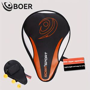 TEMU 휴대용 탁구 라켓 커버, 핑퐁 라켓 가방 스포츠 백, 호박 라켓 커버, 핑퐅 라켓 가방|탁구채|테니스가방