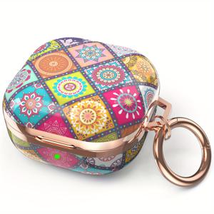 TEMU 삼성 갤럭시 버즈 프로, 라이브, 2, 2 프로, FE 이어버드 호환 PC 보호 케이스