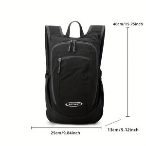 TEMU 캐주얼 패션을 위한 가볍고 접이식 아웃도어 여행 백팩 (남녀 공용), 대용량으로 학생에게 적합하며, 사이클링 및 피트니스용 스타일리시한 크로스바디 백도 특징|백팩|가방|크로스백