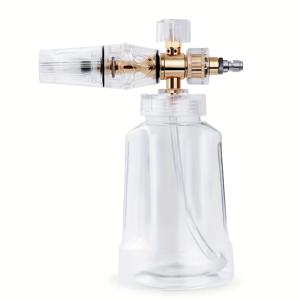 TEMU 두꺼운 조절 가능한 다각형 고압 물총 폼 스프레이어 PA 투명한 자동차 청소기