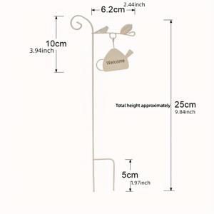 TEMU 레트로 철제 미니 풍차 & 우편함 화분 - 다육식물 장식용 정원, 발코니 조경. 미니어처 세계를 만들어보세요! (미니 가든 원더랜드 만들기!)