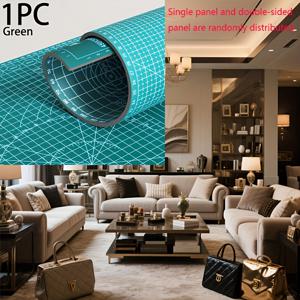 TEMU 1개 헤비듀티 PVC 커팅보드 - 미끄럼방지 곡선 & 레이저 스케일 - 종이 커팅, 스탬프 조각, PCB 트리밍용 - 내구성 강화, 쉬운 세척 단면/양면 보드 (취미 및 전문가용)