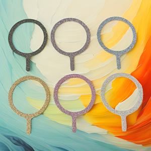 TEMU 아이폰 스마트폰 액세서리용 6개 세트 무선 충전 백 스티커 철제 링 플레이트, 자석 홀더 호환