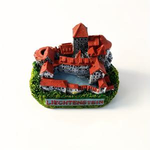 TEMU 1개 리히텐슈타인 바두즈 성 미니어처 레플리카 - 인형집 모델, 홈/오피스 데스크 장식용, 리히텐슈타인 테마 수집품 기념품 & 유럽 랜드마크 디스플레이