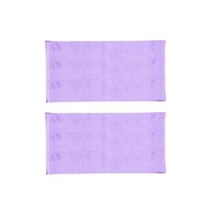 TEMU 두꺼운 자가 점착식 걸레 교체 패드 2개, 양면 클립 걸레 교체 시트, 평면 걸레 전용 교체 천, 바닥 청소, 반려동물 털 제거, 일상적인 가정용 먼지 제거, 기숙사 청소 및 발코니 청소에 적합