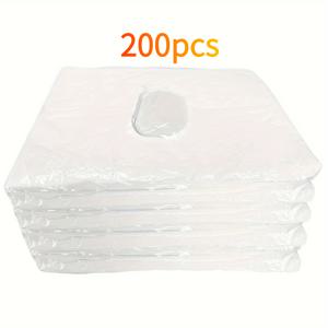 TEMU 200개 일회용 부직포 마사지 침대 구멍 커버, 살롱 침대 시트 커버, 마사지 의자 헤드레스트 커버, 뷰티 SPA 일회용 구멍 커버