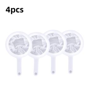 TEMU 메시 필터 4개, 100/200/300/400 메시 필터, 주방 스트레이너, 미세 메시 체, 음식 여과망, 주스 및 밀가루 스트레이너, 차 및 콩유 필터, 주방용품, 아파트 필수품