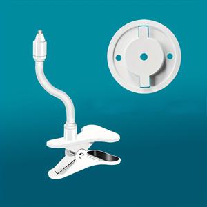 TEMU 1세트 Tapo 호환 카메라 마운트 - Tapo C200/C210 호환, 무드릴 접착/나사 장착 조절 가능 암 & 브래킷, 무료 설치, 실내/외용 헤비듀티 보안 카메라 스탠드, Tapo C200/C210 스마트 호환