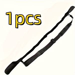 TEMU 1개 조절 가능한 길이 낚싯대 슬리브 & 슬링 시스템 - 휴대용 여행용 낚싯대 케이스, 착용 가능한 어깨 슬링 벨트, 모든 루어 낚시 릴 호환 (플라이, 스핀, 베이트캐스트용) - 이동 중 낚시꾼을 위한 폴 커버