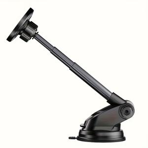 TEMU 자동차용 자석 휴대폰 거치대, 자석이 있는 텔레스코픽 내비게이션 마운트