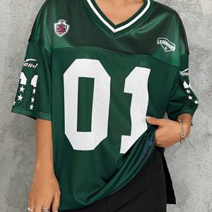 TEMU 다용도 V넥 반팔 탑 디자인 PB-435