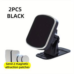 TEMU 360도 회전 가능한 접이식 ABS 폰 홀더 - 아이폰, 삼성, 샤오미 | 배터리 필요 없음, 설치 쉬움, 내비게이션 및 차량 충전에 적합, 차량 마운팅 솔루션 | 현대 차량 마운팅 | 내구성 있는 ABS 소재, 차량 마운팅 홀더|휴대폰거치대