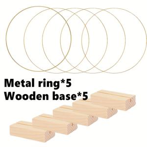 TEMU 10개 세트 장식용 원형 리스 후프 베이스 포함, 발렌타인데이, 라마단 테이블 장식, 결혼식 장식, 골드 메탈 리스 센터피스 나무 스탠드 - 메탈 리스 프레임 DIY 리스, 발렌타인데이, 라마단, 어버이날, 결혼식, 생일 파티 장식용, 전기 불필요