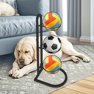 TEMU 3단 헤비듀티 농구공 보관 선반 - 후프, 공, 운동화용 3단 멀티 장비 랙 - 체육관, 방 공간 절약형 (사용 적합)