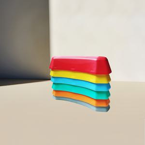 TEMU 6개/세트의 단일 보, 균형 빔 세트, 걸음돌 세트, 균형 강한 돌 세트, 미끄럼 방지 균형 블록, 실내 및 실외 장애물 코스, 피트니스 장비, 실내 및 실외 피트니스 장비를 균형 조정 및 근육 강화에 도움