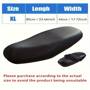 TEMU 시트 커버, 전기 자동차 시트 커버, 곡선 빔 자전거, 방수 및 자외선 차단 범용 시트 쿠션, 인조 가죽 배터리 자전거|전기자전거|전기스쿠터