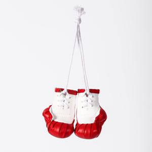 TEMU 차량 뒷좌석 미러에 걸 수 있는 흑백 복싱 장갑 세트. 튼튼한 PVC 재질로 제작되었으며, 빨간색, 검은색, 파란색 컬러 블록으로 구성되어 있습니다. 파티 또는 크리스마스 차량 장식에 완벽합니다.