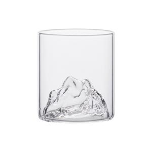 TEMU 1개 유리컵 - 와인/소다/차용 투명 유리컵, 후지산 & 빙산 디자인, 우아한 랜드마크 유리잔, 식탁용, 선물 (할로윈, 크리스마스, 발렌타인데이) - 모든 용도|티테이블