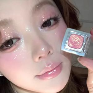 TEMU 아이쉐도우 모노 아이섀도우 단색 글리터 아이섀도우 포인트 색조 지잡템