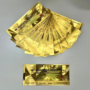 TEMU 아노유 재물운 황금 수표