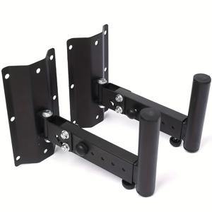 TEMU 2개 헤비듀티 스피커 벽걸이 마운트 지지대, 스피커 마운트 브래킷 홀더, 스피커 스탠드 벽걸이, 벽걸이 스피커 브래킷