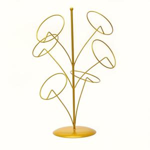 TEMU 1개 헤비듀티 금속 모자 트리 스탠드 - 곡선형 암, 프리스탠딩 모자 정리대, 파우더 코팅 마감, 조립 불필요 - 홈, 살롱, 부티크, 소매점용 공간 절약형 수직 모자 디스플레이, 야구모자 및 캐주얼 모자 보관, 내구성 강한 디자인, 세련된 액세서리, 패션 애호가를 위한 실용적인 랙