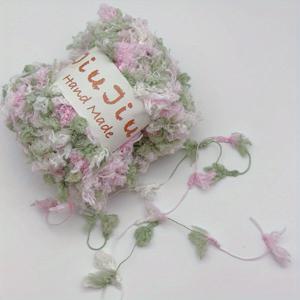 TEMU 1개 특별한 물고기꼬리 실, 가방용 혼합실, 노트북 액세서리 실, 혼합실, 꽃무늬 실, DIY 수제 모자 스카프 가방 뜨개질 코바늘 실뭉치