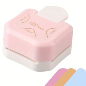 TEMU 4mm, 7mm, 10mm 옵션이 특징인 3-in-1 코너 펀치. 라미네이트 재료, 카드스톡, 불렛 저널, 초대장, 선물 태그, 포토카드, 명함 및 스크랩북 프로젝트의 모서리 둥근 처리에 이상적입니다.